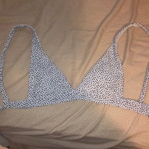 DALMATION DOT BIKINI TOP